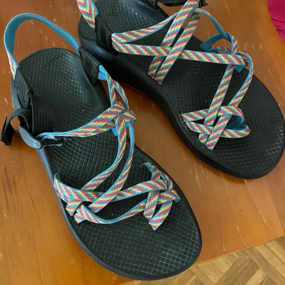 Rainbow Chacos